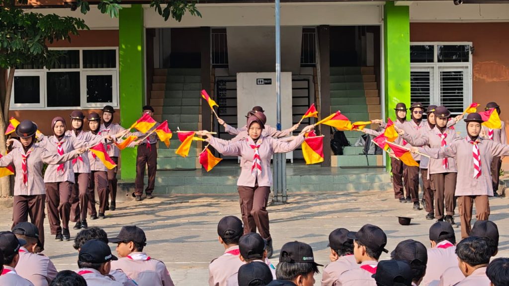 Peringatan Hari Pramuka di SMK CB